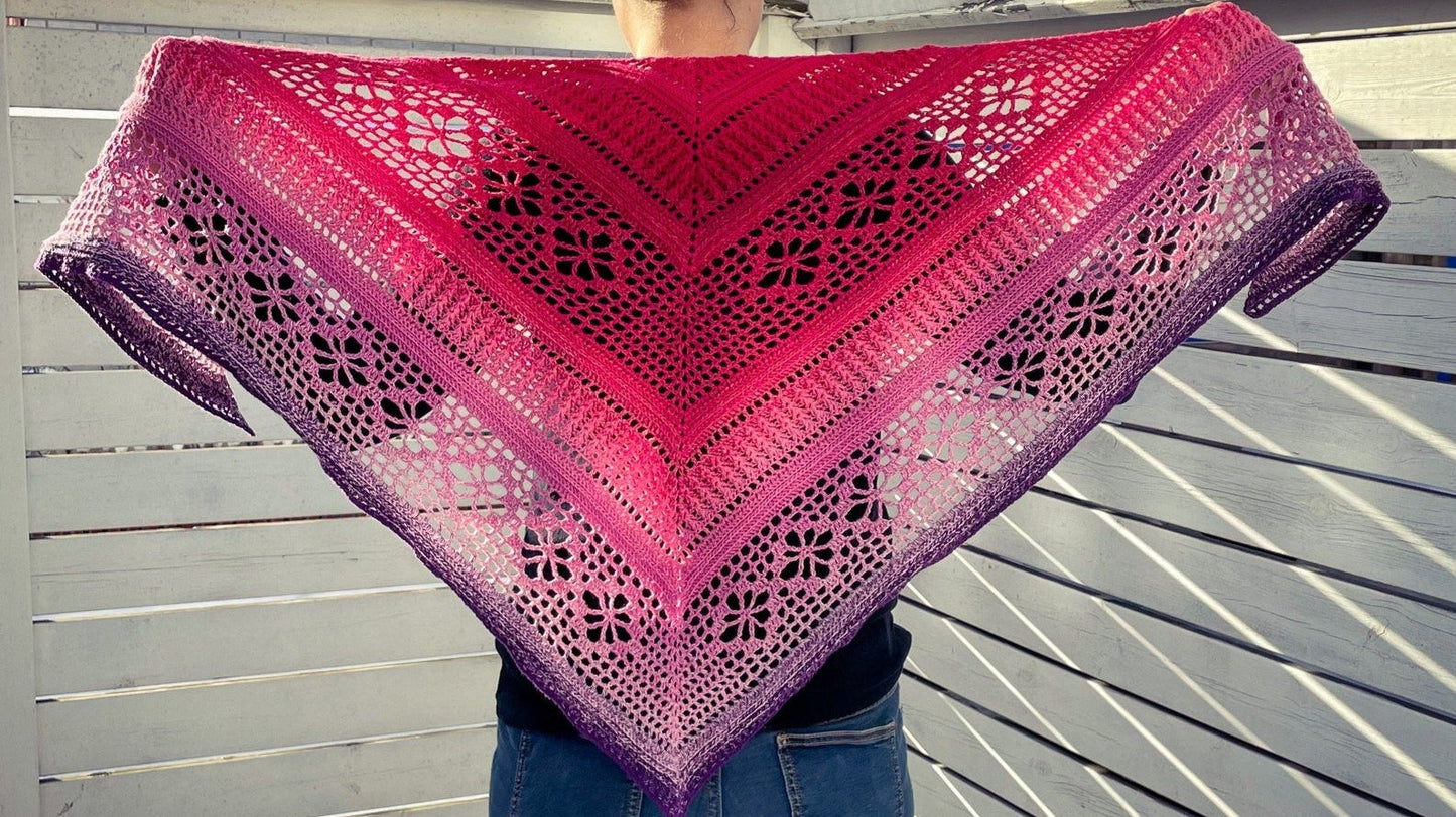 Summer Shawl Crochet Pattern