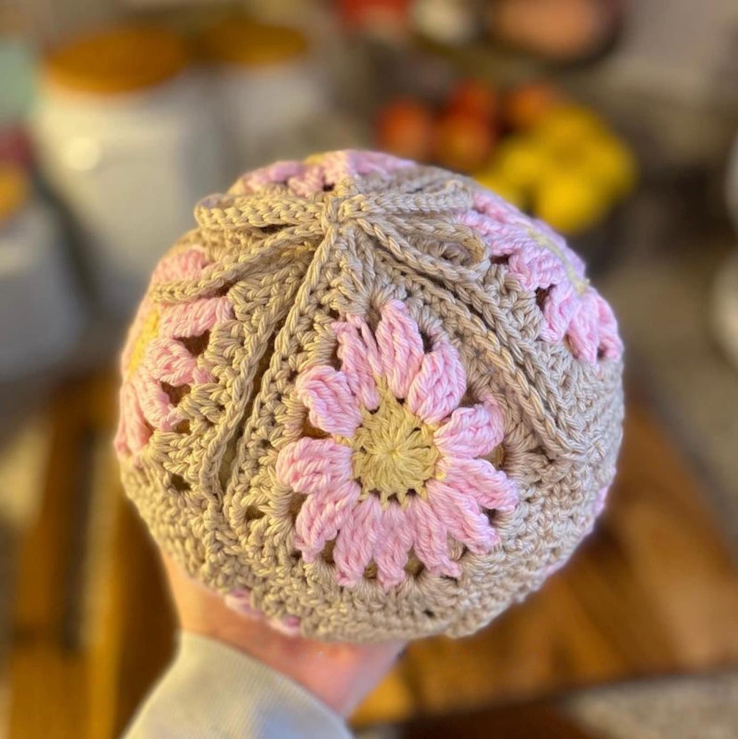 Daisy Sourdough Wrap Crochet Pattern