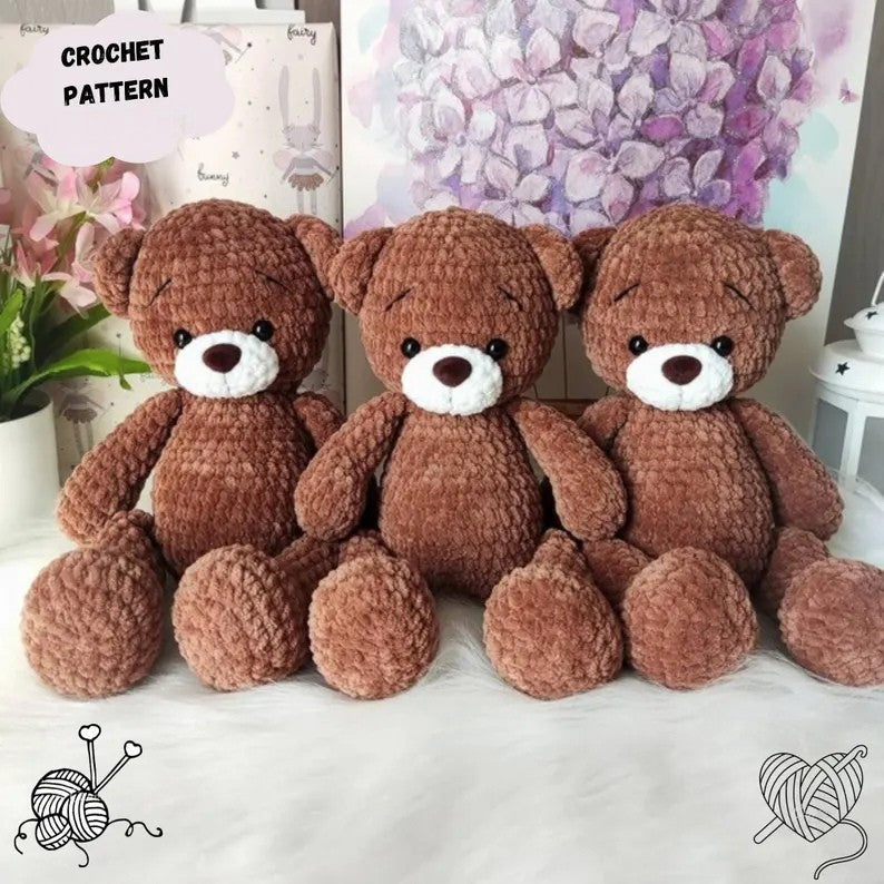 Prosha Bear Crochet Pattern