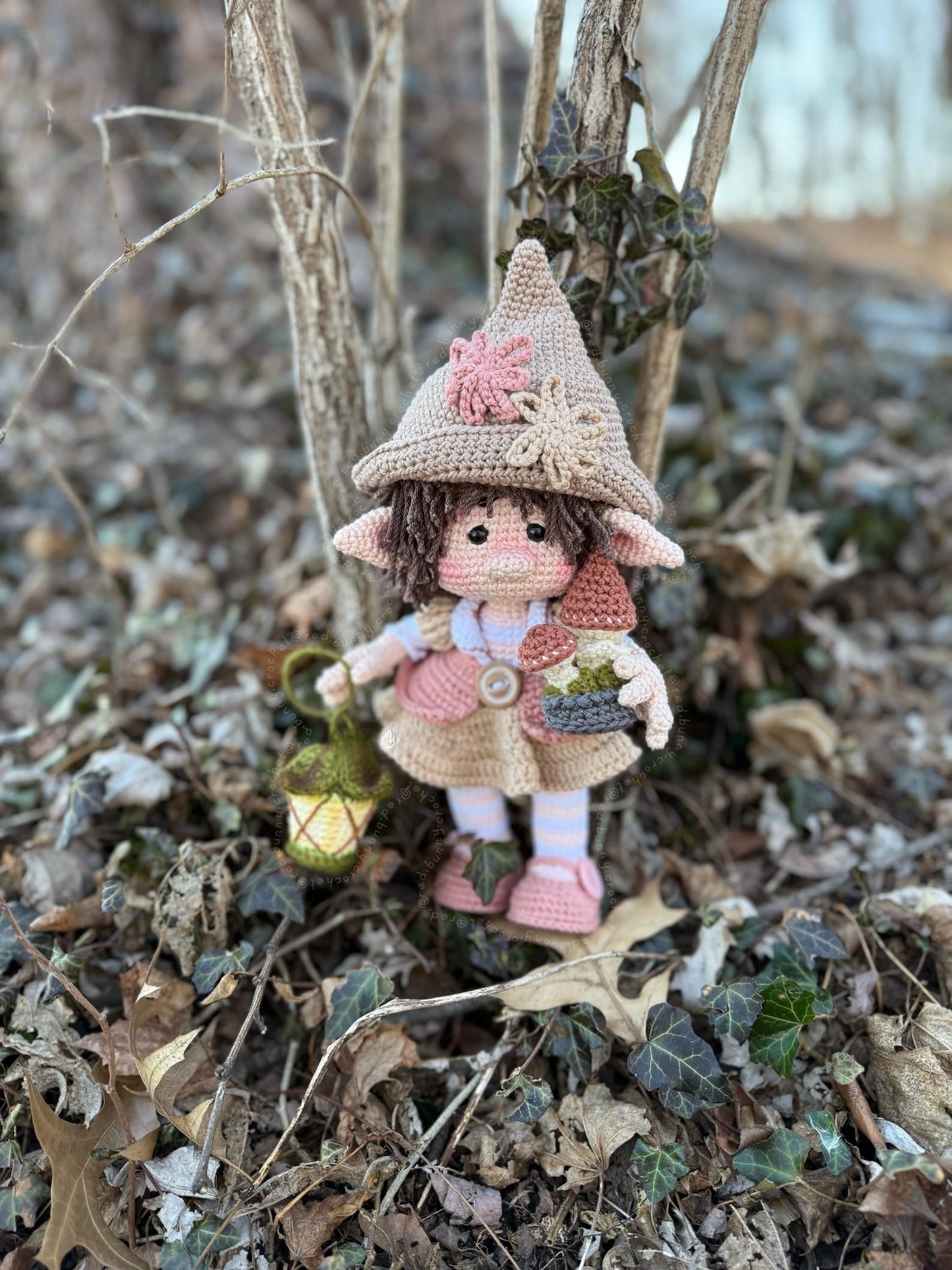 Forest Elf Girl Crochet Pattern