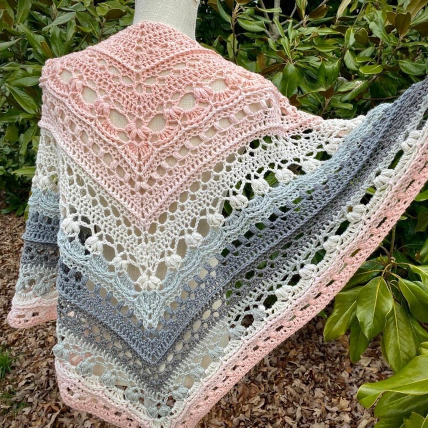 Lace Shawl Crochet Pattern