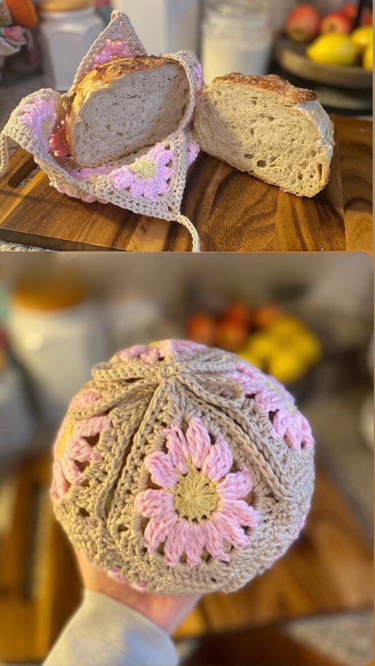 Daisy Sourdough Wrap Crochet Pattern