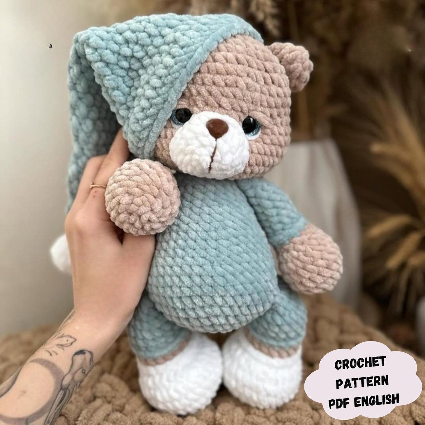 Teddy Bear Crochet Pattern