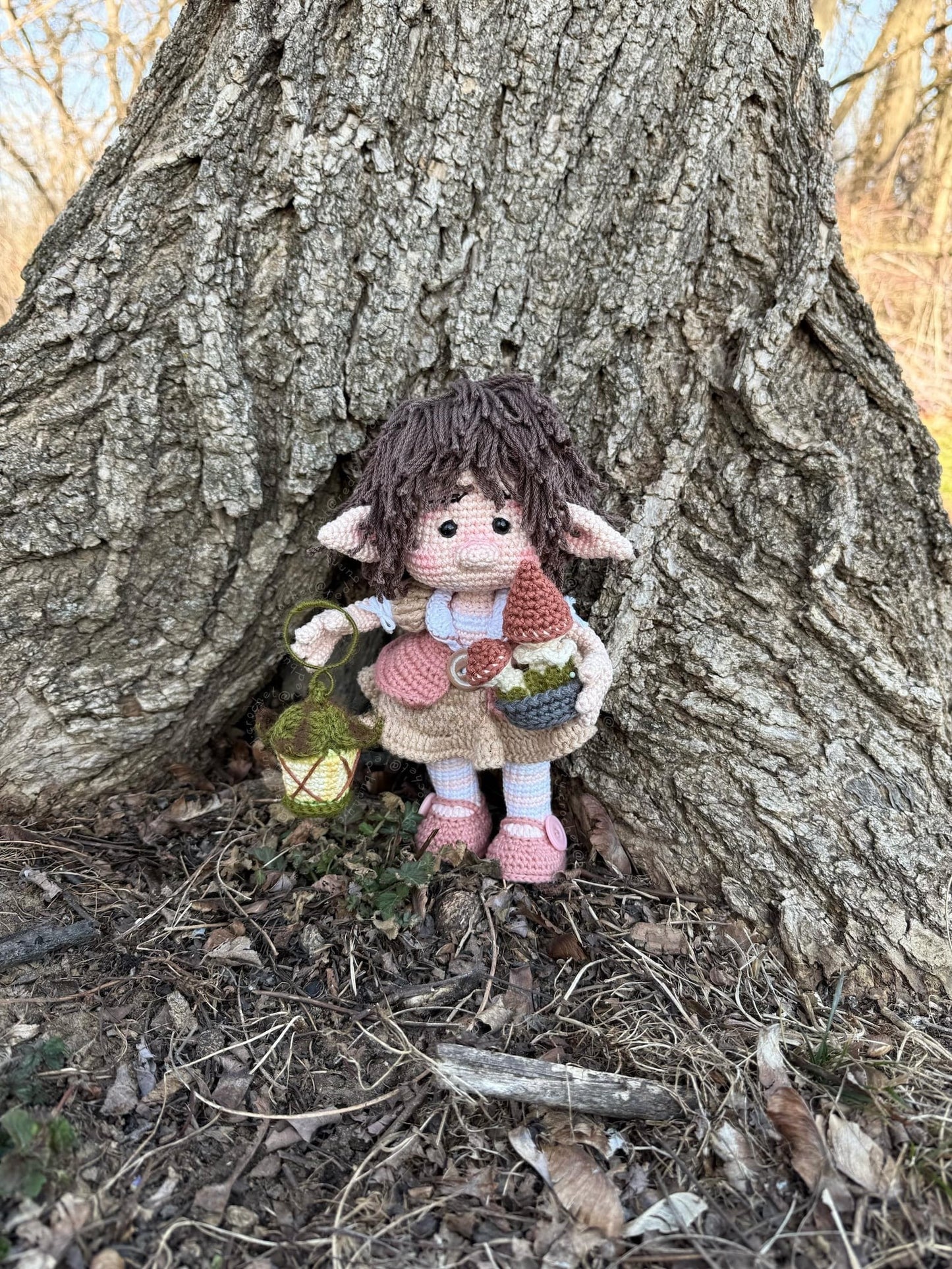 Forest Elf Girl Crochet Pattern