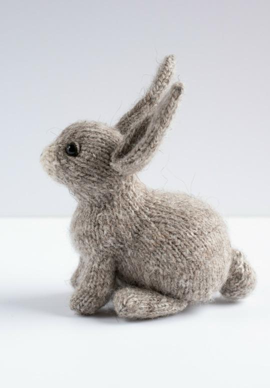 Baby Bunny Toy and Bunny Outfit Knitting Pattern