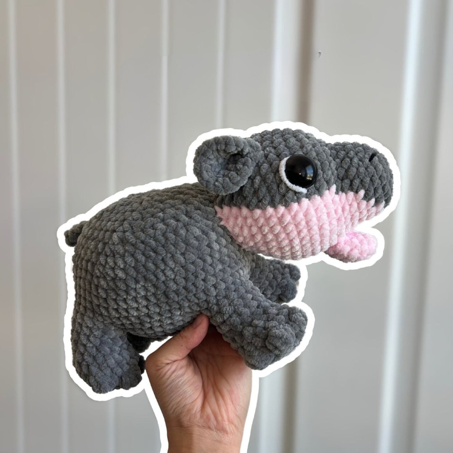 Baby Hippo Crochet Pattern