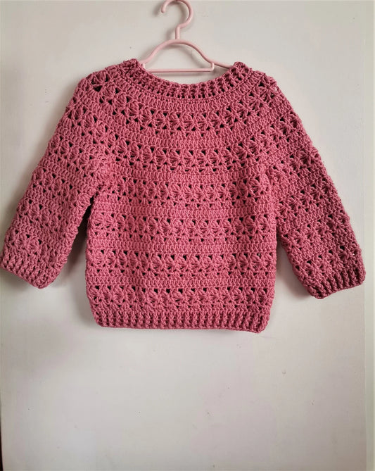 Amelia Sweater Crochet Pattern