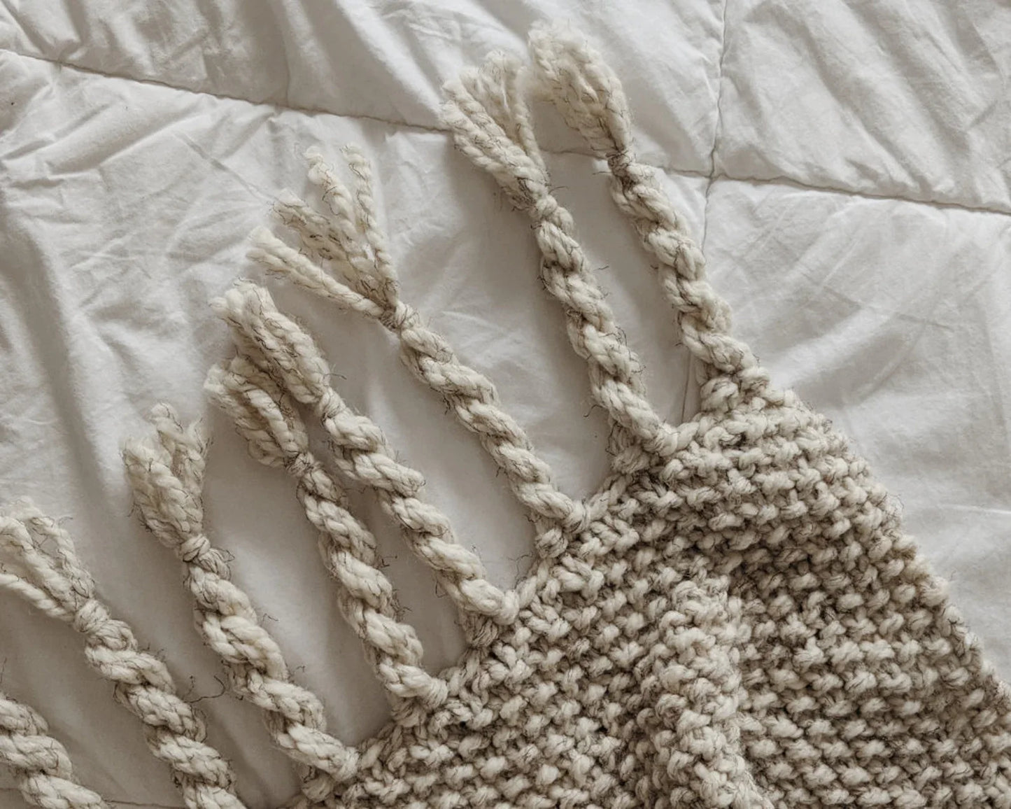 Arctic Throw Afghan Knitting Pattern