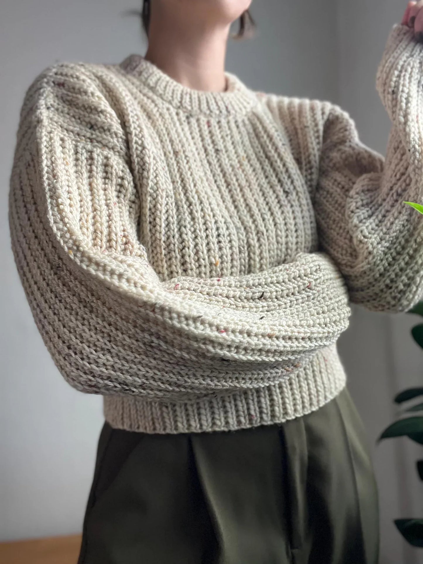 Beginner Sweater Crochet Pattern