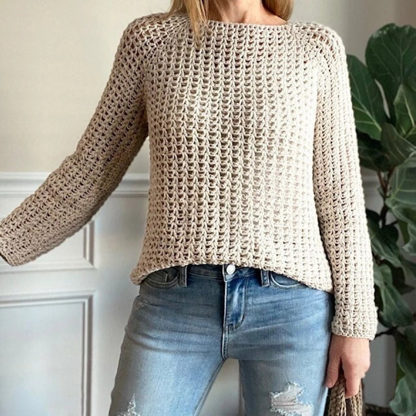Brogan Sweater Crochet Pattern