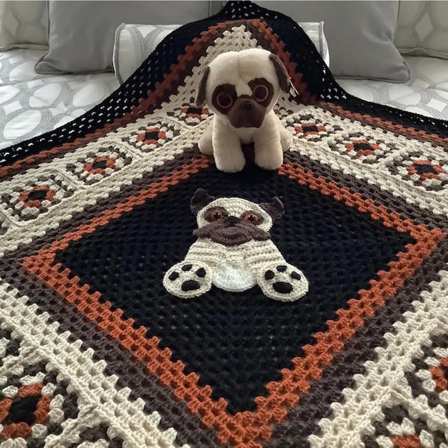Beginner Crochet Blanket Teddy Bear