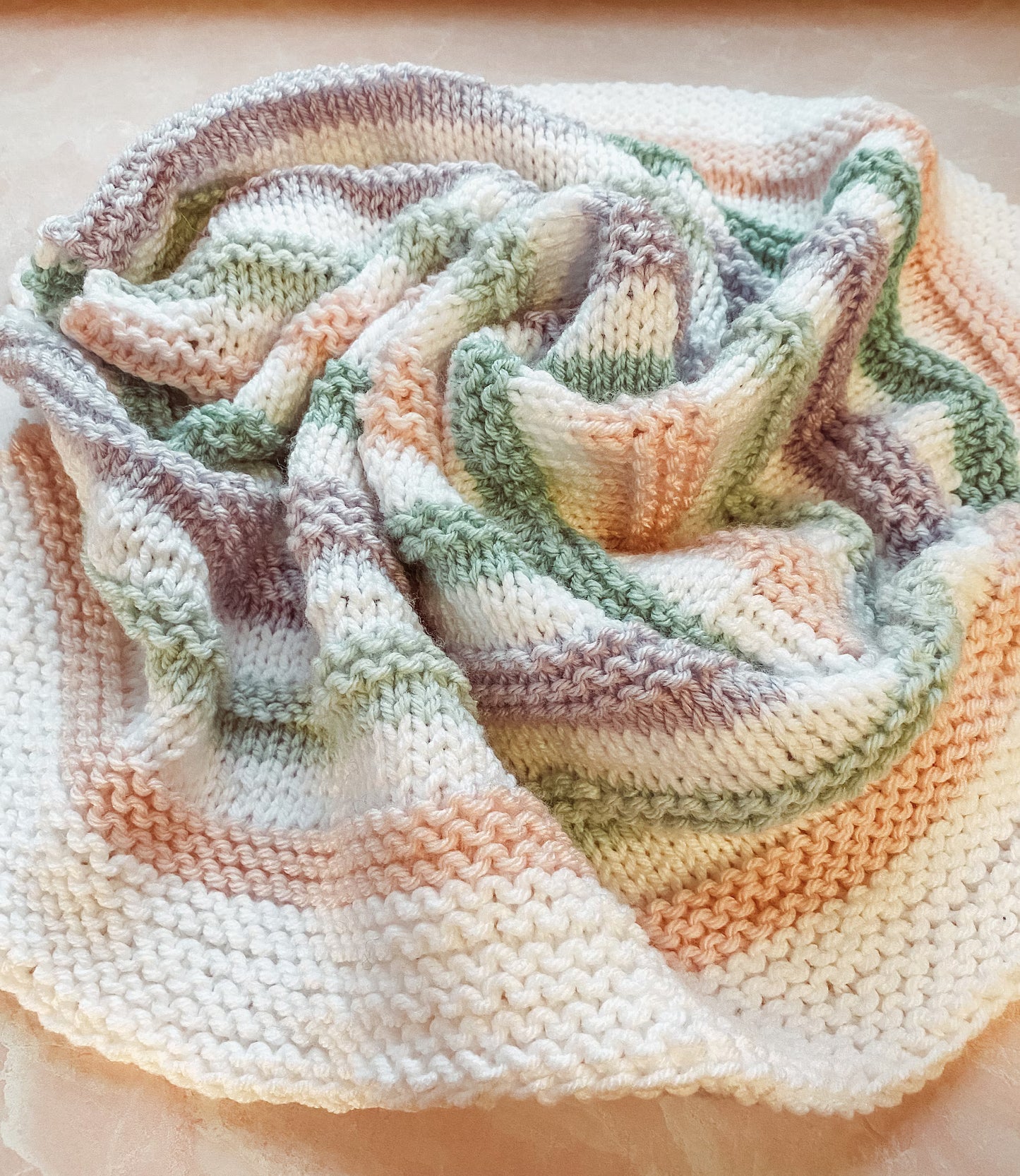 Biddeford Baby Blanket Knitting Pattern