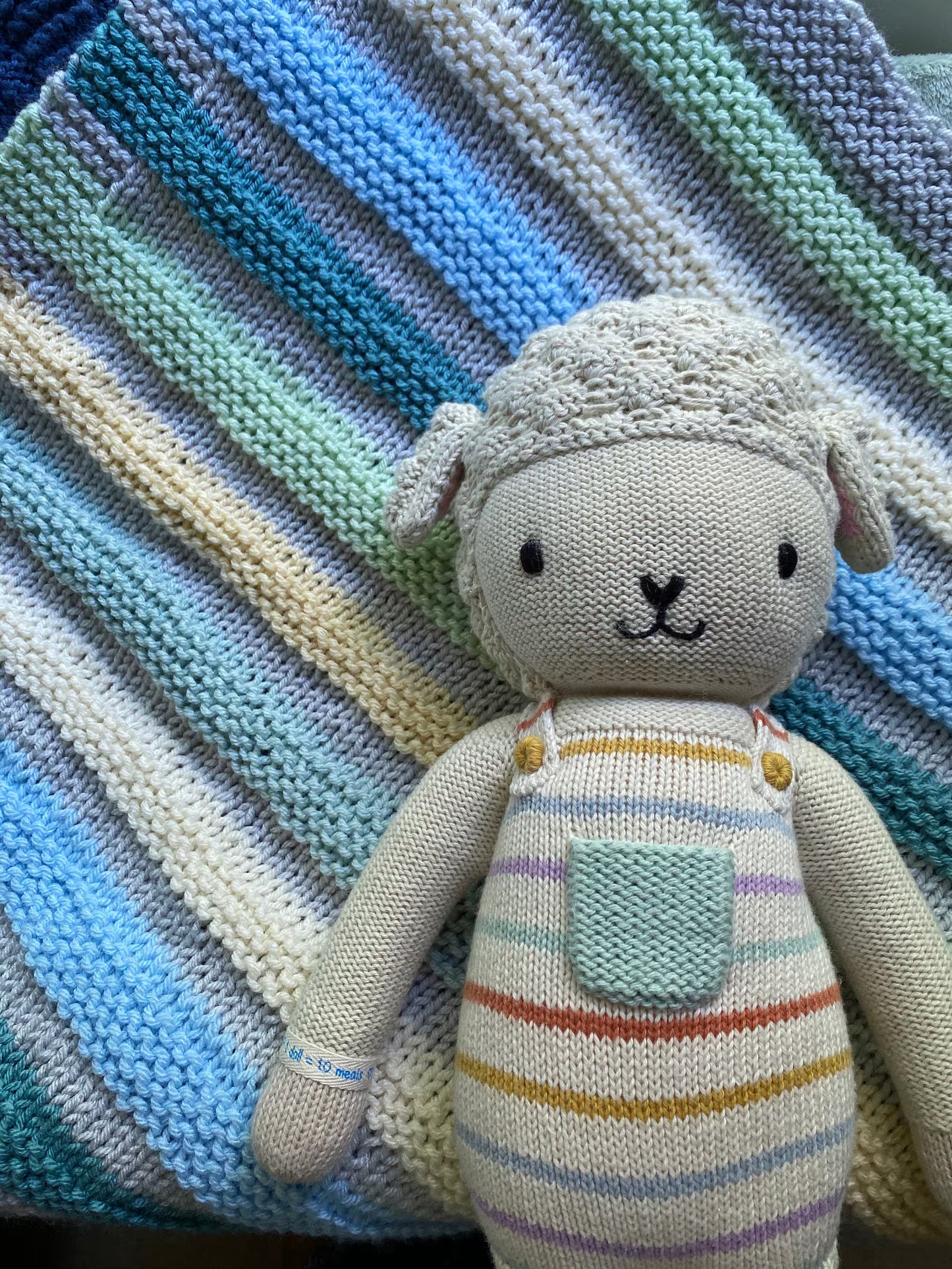 Biddeford Baby Blanket Knitting Pattern