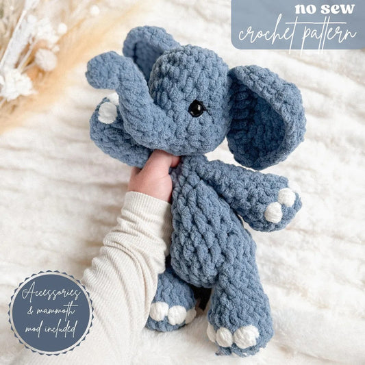 Easton Elephant Crochet Pattern
