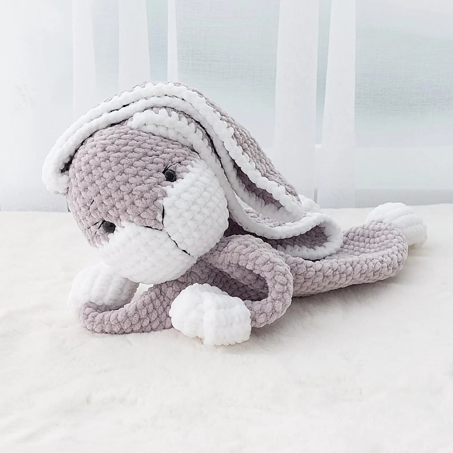 Baby Bunny Comforter Crochet Pattern
