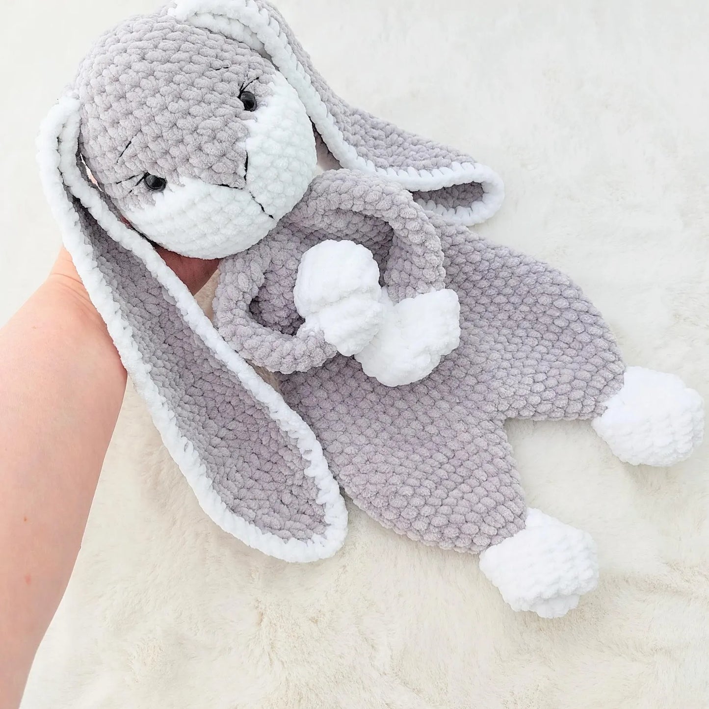 Baby Bunny Comforter Crochet Pattern