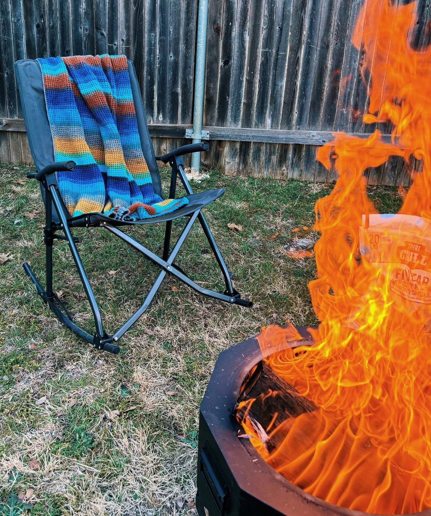 Camping Blanket Crochet Pattern