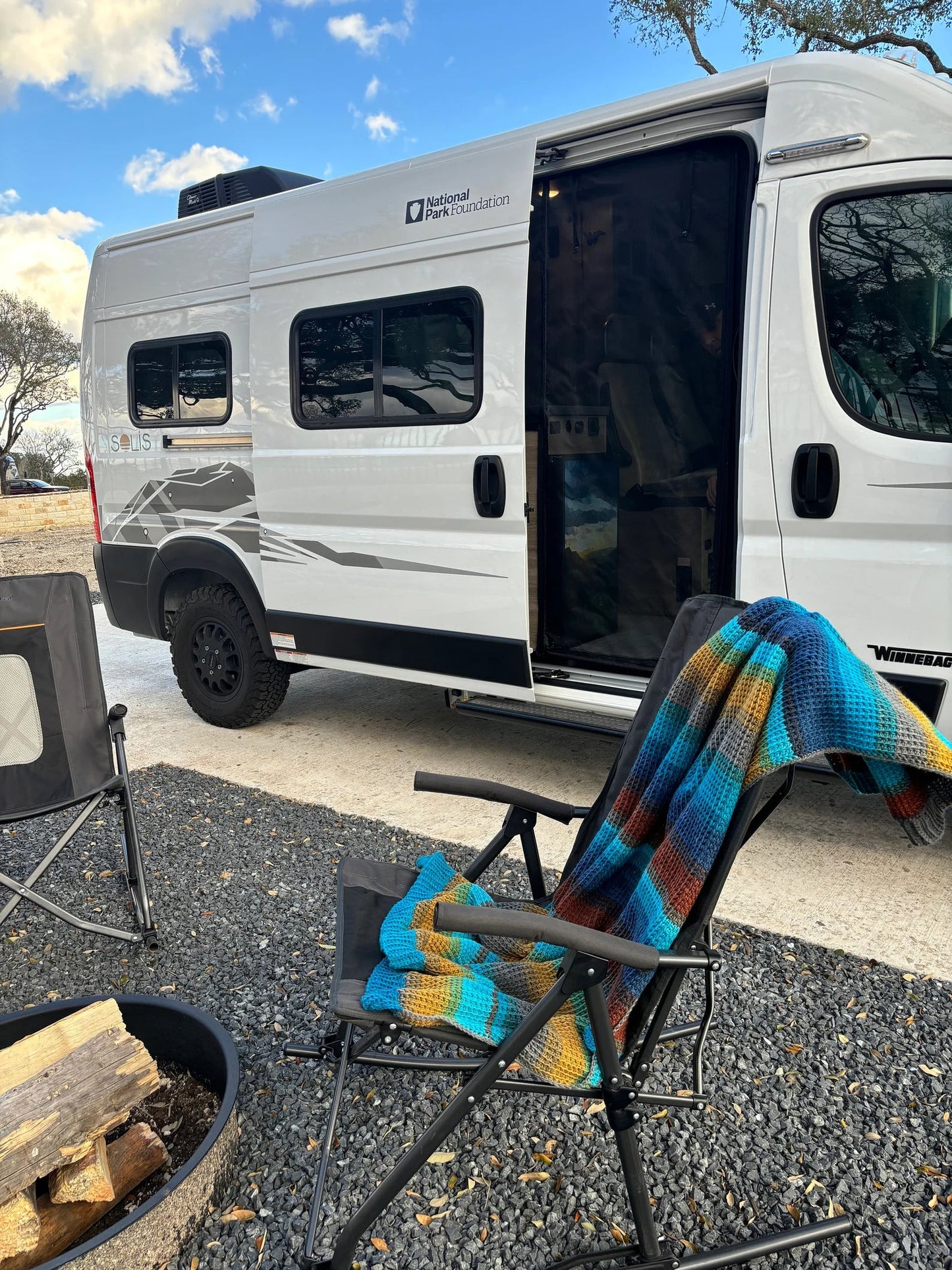 Camping Blanket Crochet Pattern