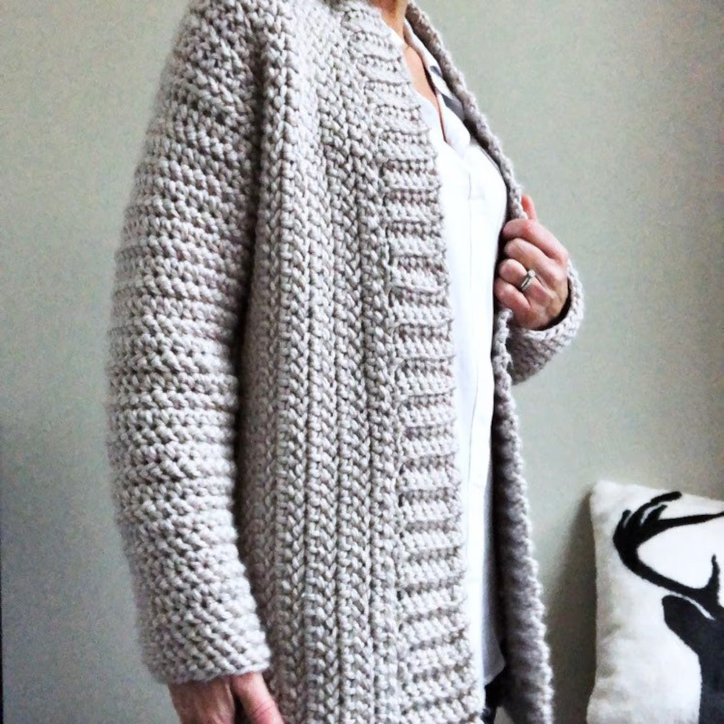 Chrislyn Cardigan Sweater Pattern