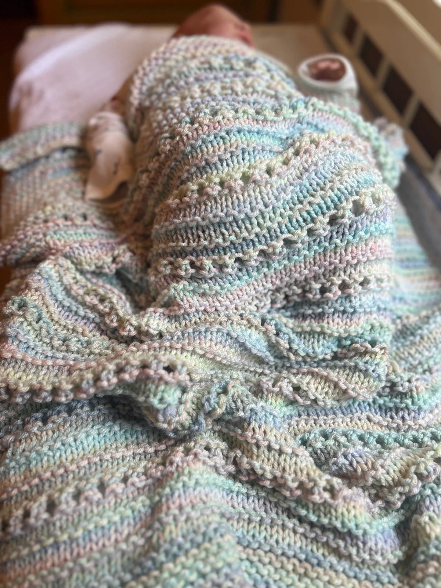 Cuddly Soft Baby Blanket Knitting Pattern