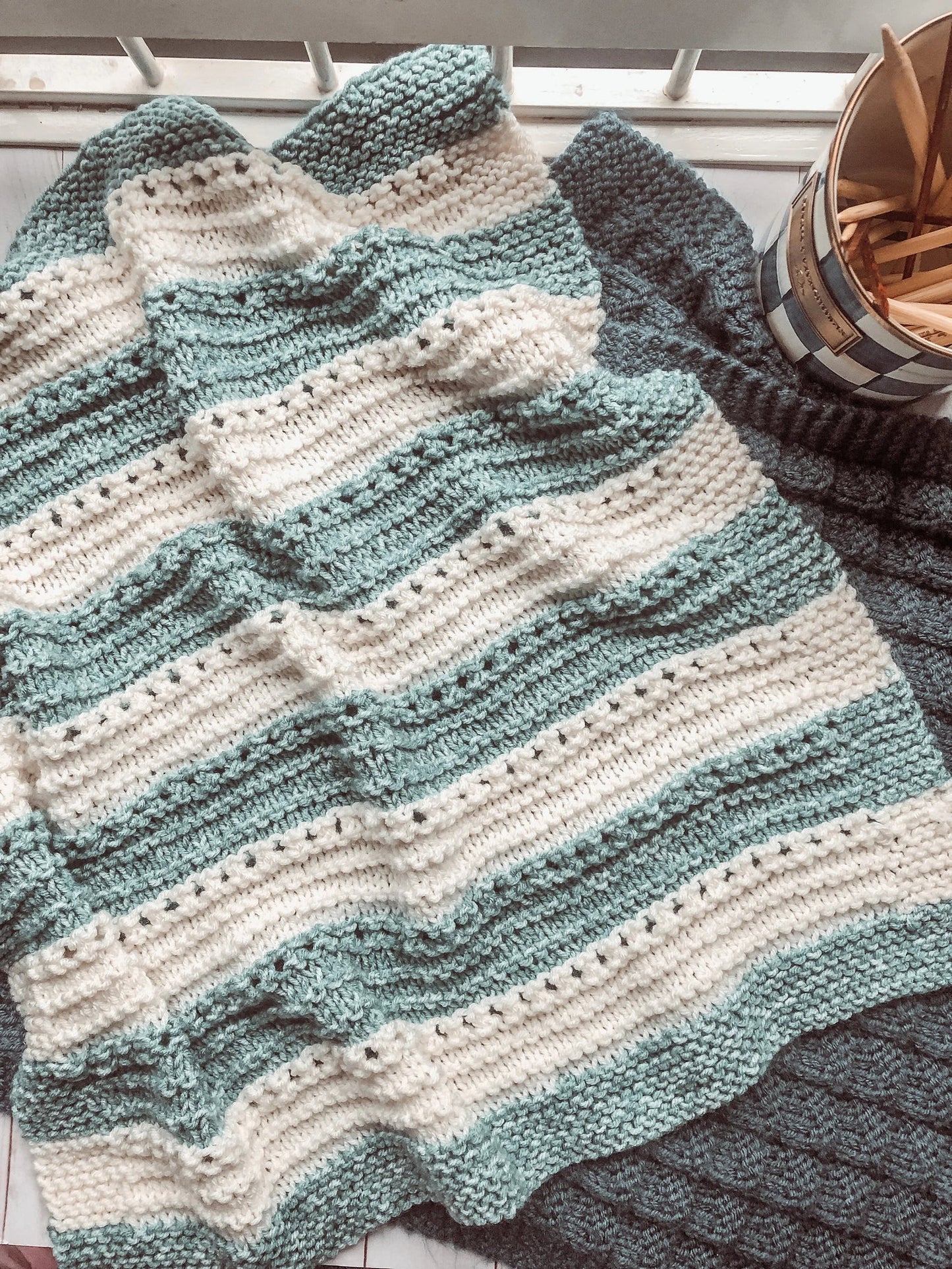 Cuddly Soft Baby Blanket Knitting Pattern