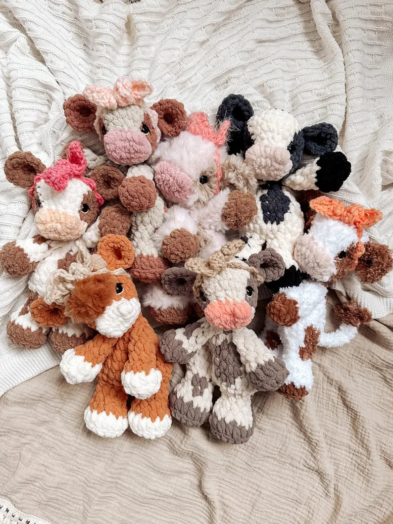 Charlie the Calf Crochet Pattern