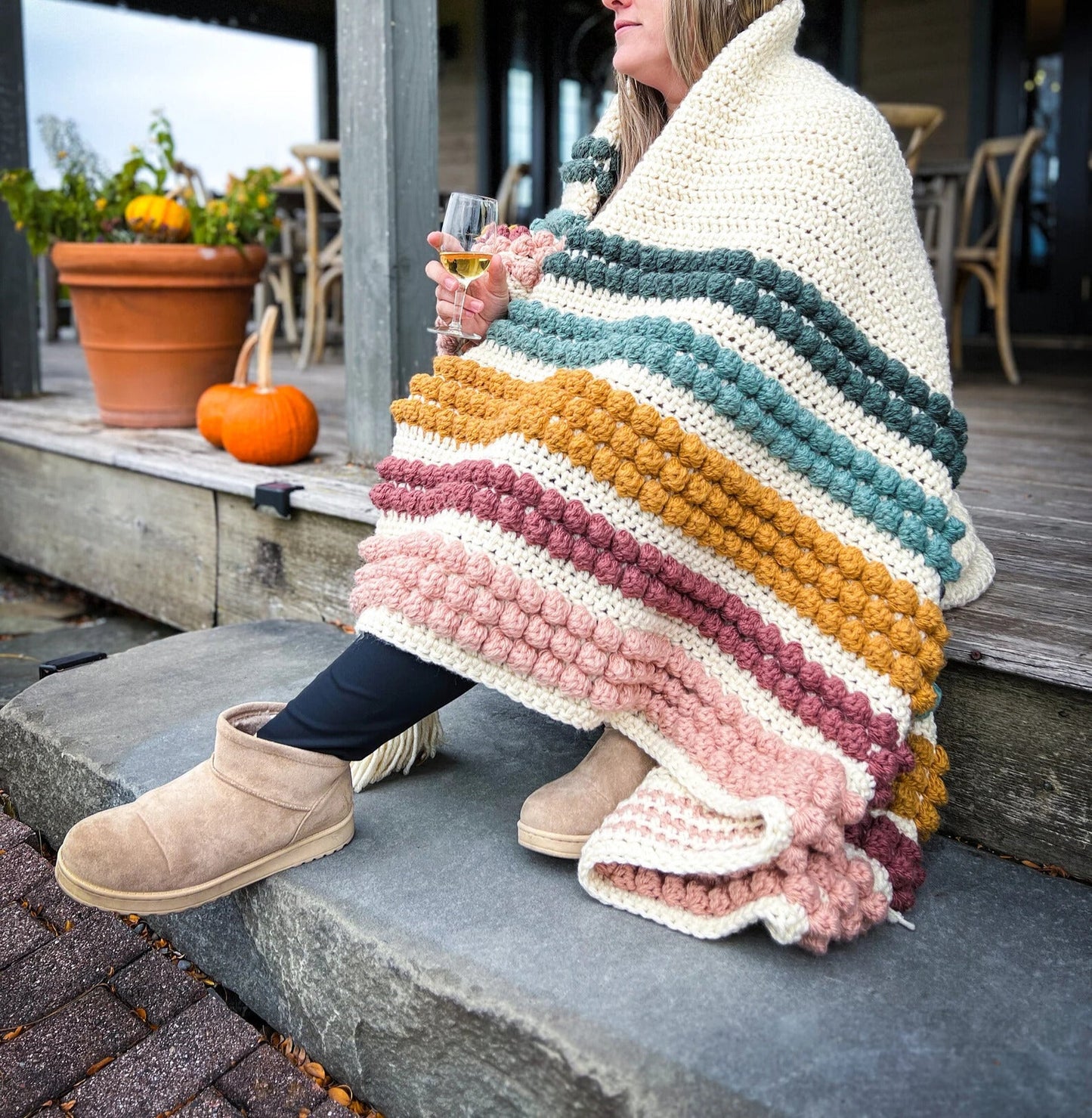 Chunky Blanket Crochet Pattern