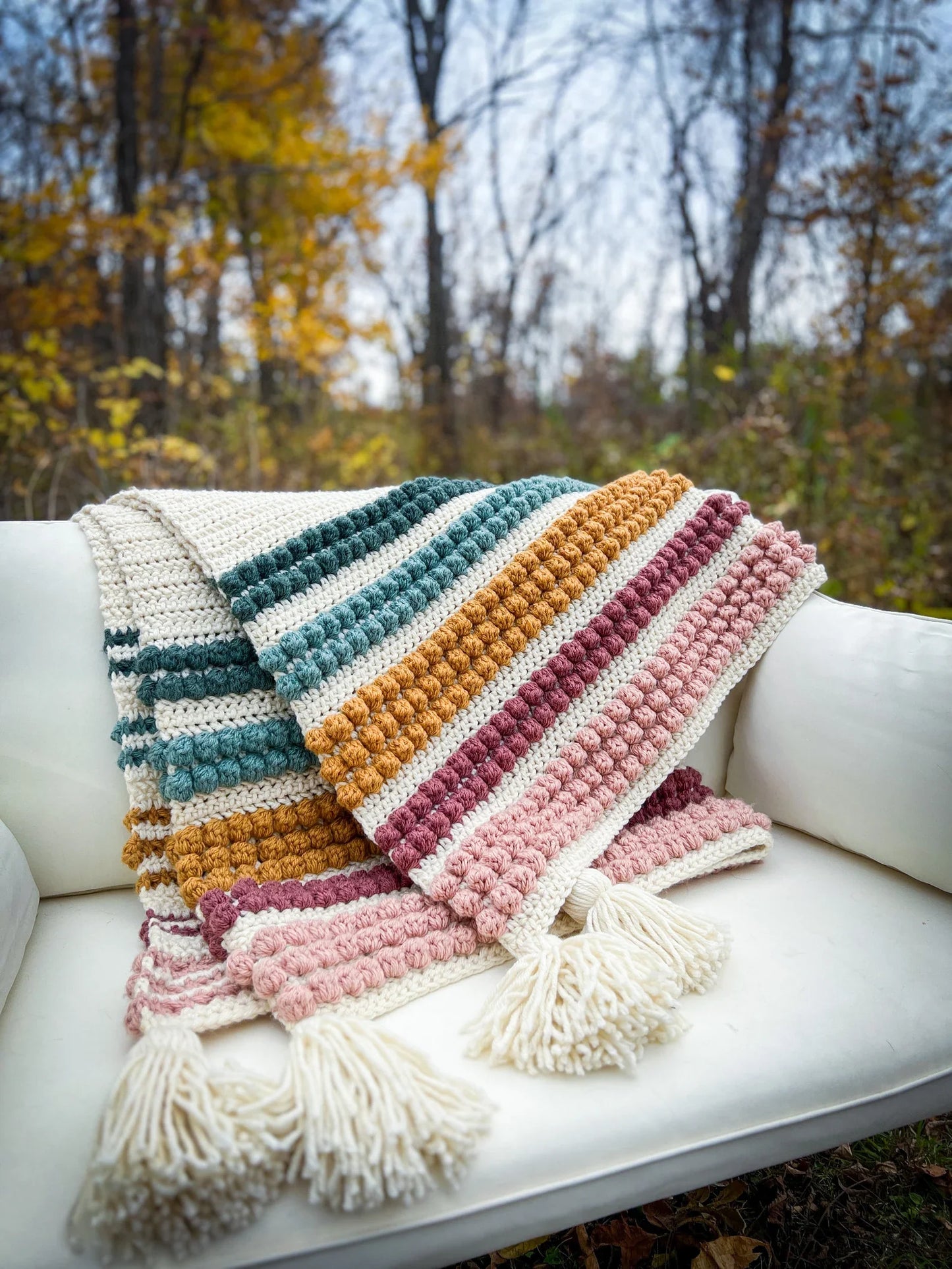 Chunky Blanket Crochet Pattern