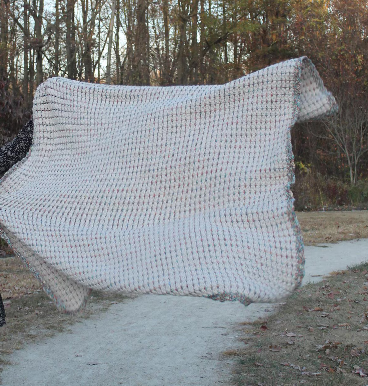 Easy Meadow Blanket Crochet Pattern