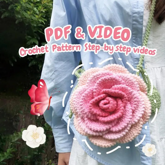 Camellia Bag Crochet Pattern