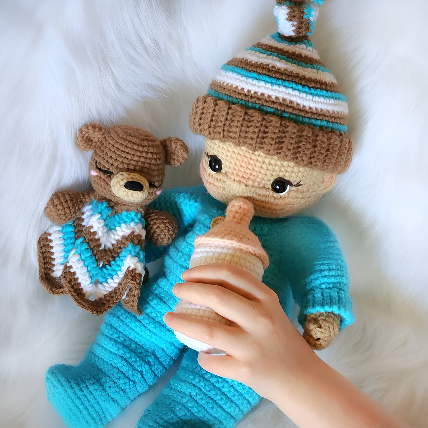Bundle Babies With Sleeper Set Crochet Pattern