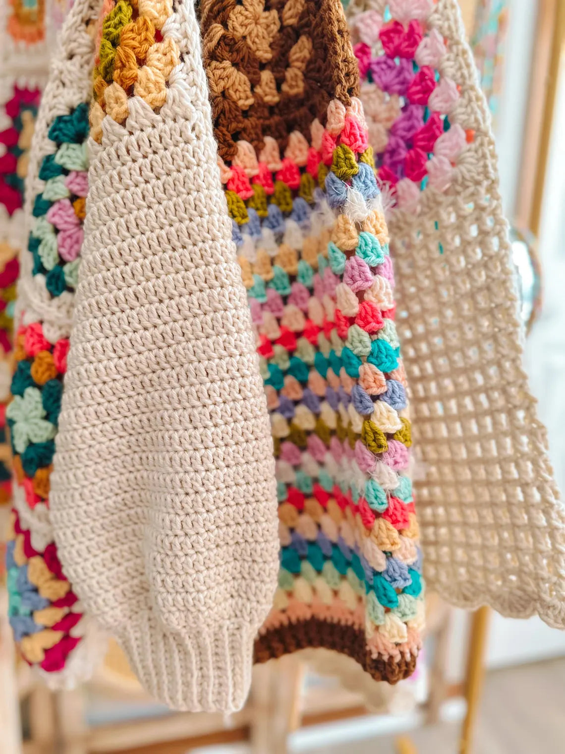 June Granny Square Cardigan Crochet Pattern