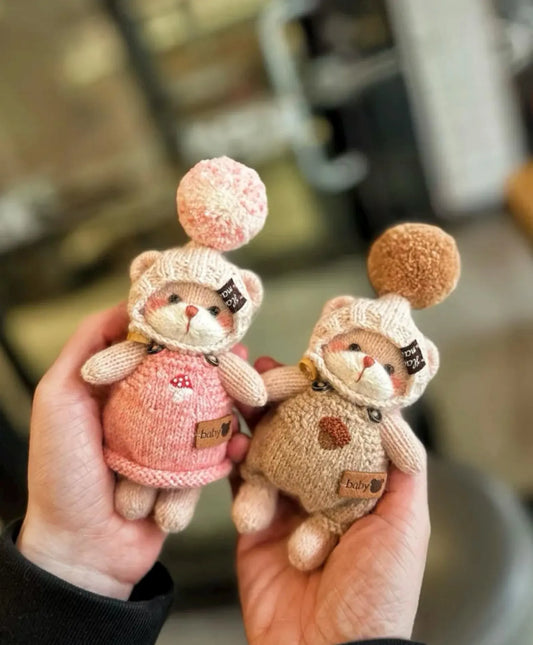 Little Teddy Bear Knitting Pattern