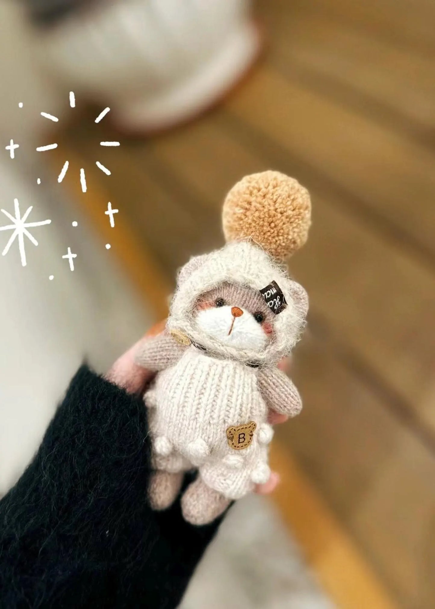 Little Teddy Bear Knitting Pattern