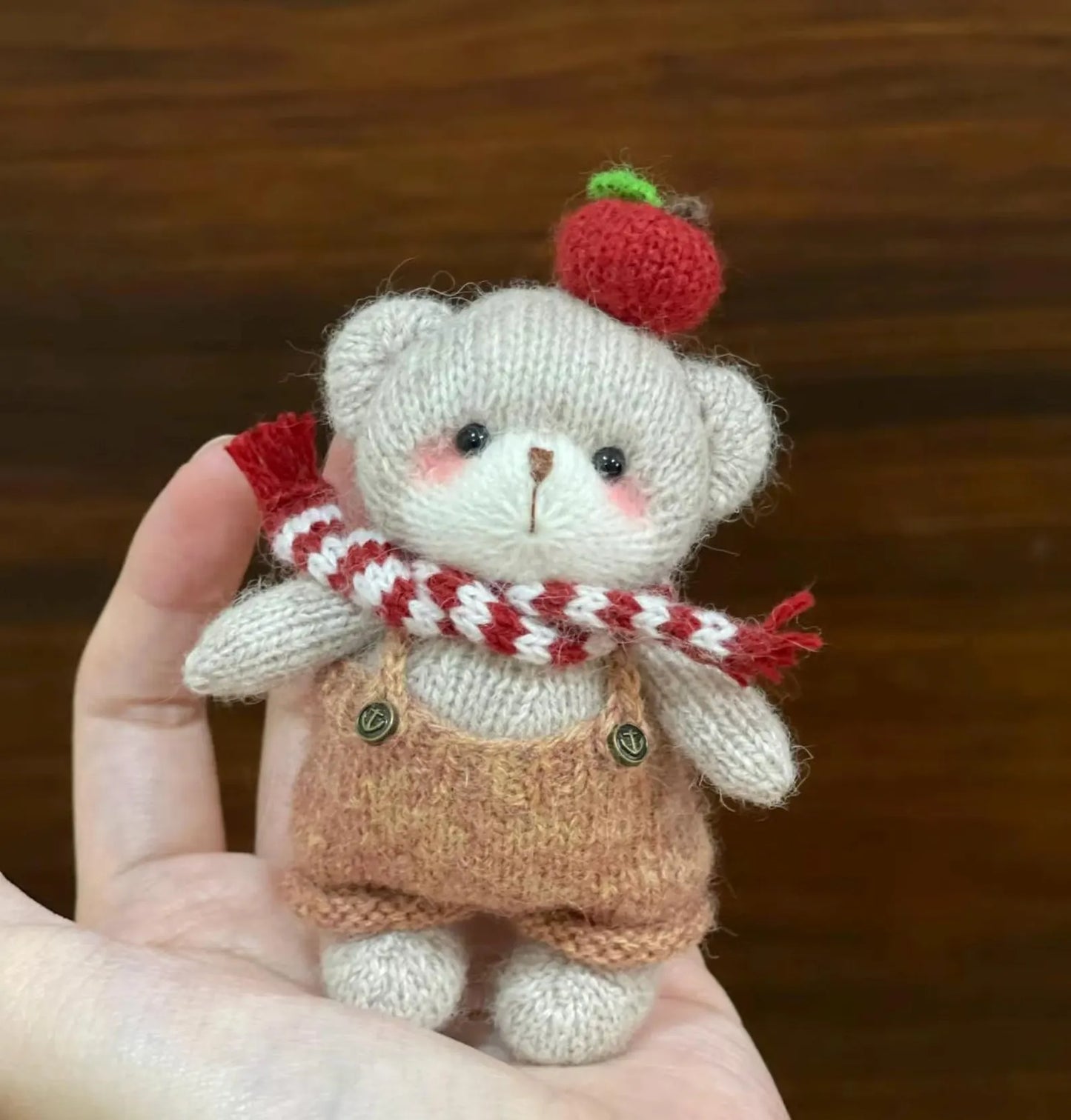 Little Teddy Bear Knitting Pattern