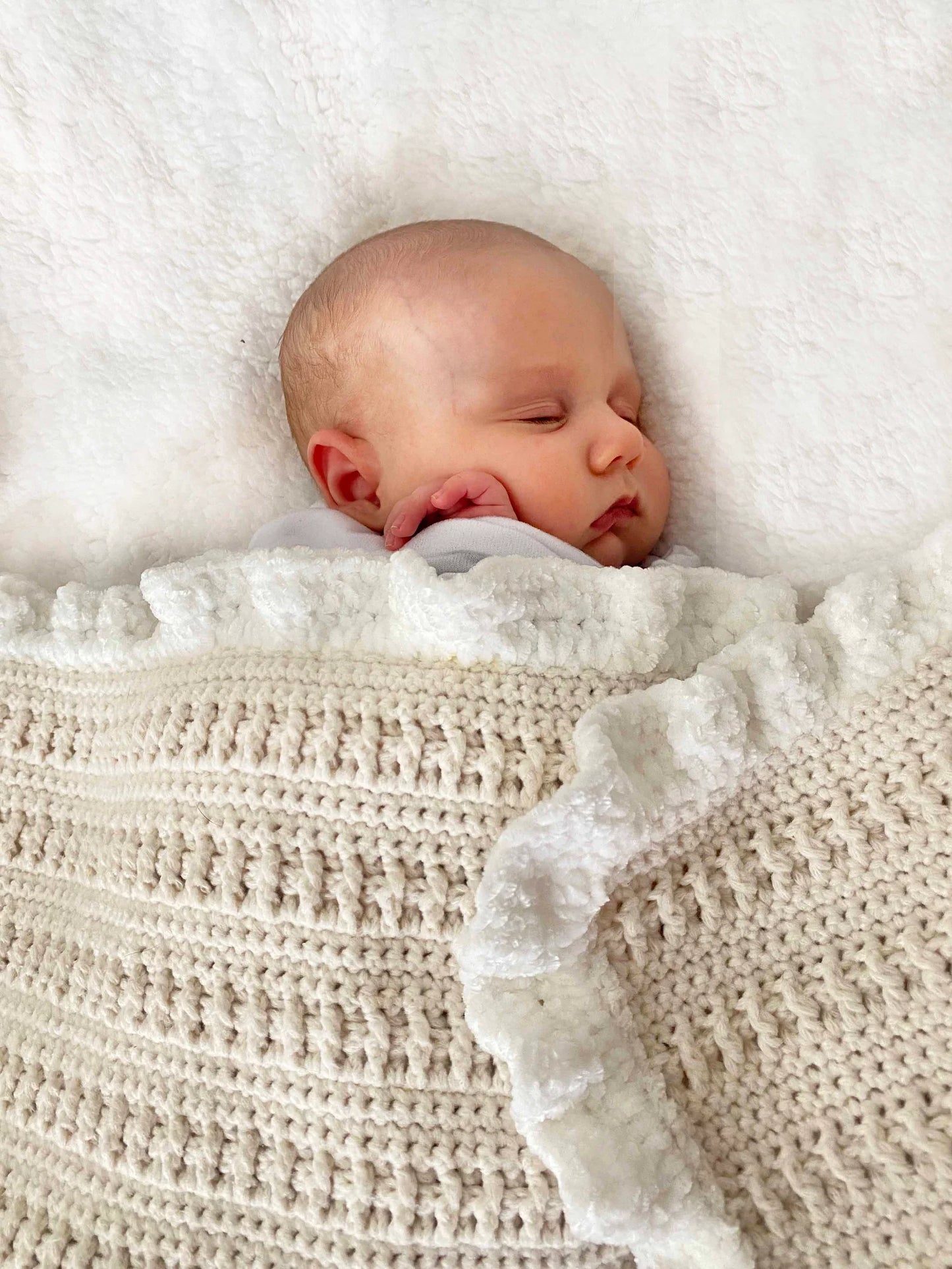 Chunky Baby Blanket Crochet Pattern