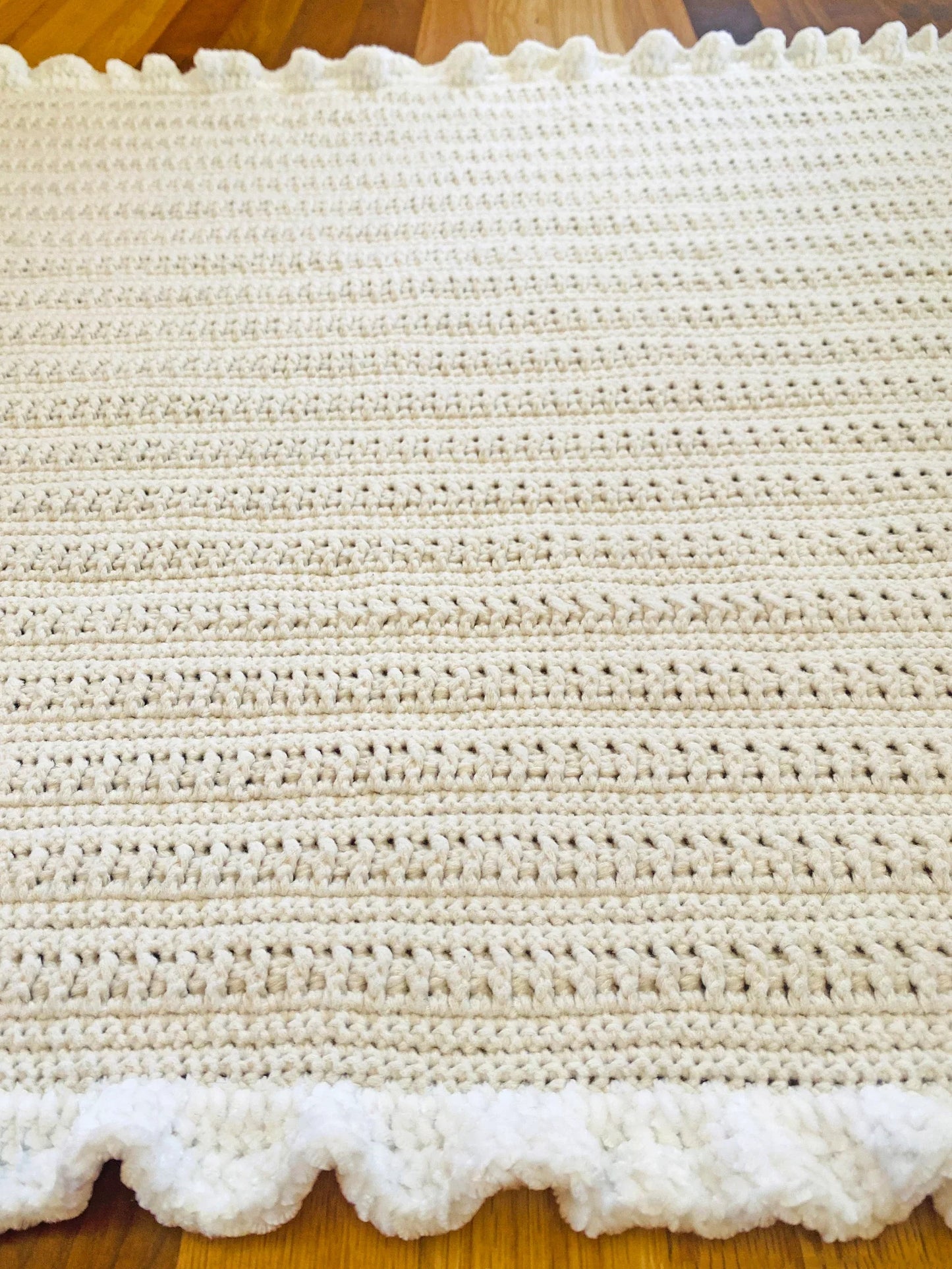 Chunky Baby Blanket Crochet Pattern