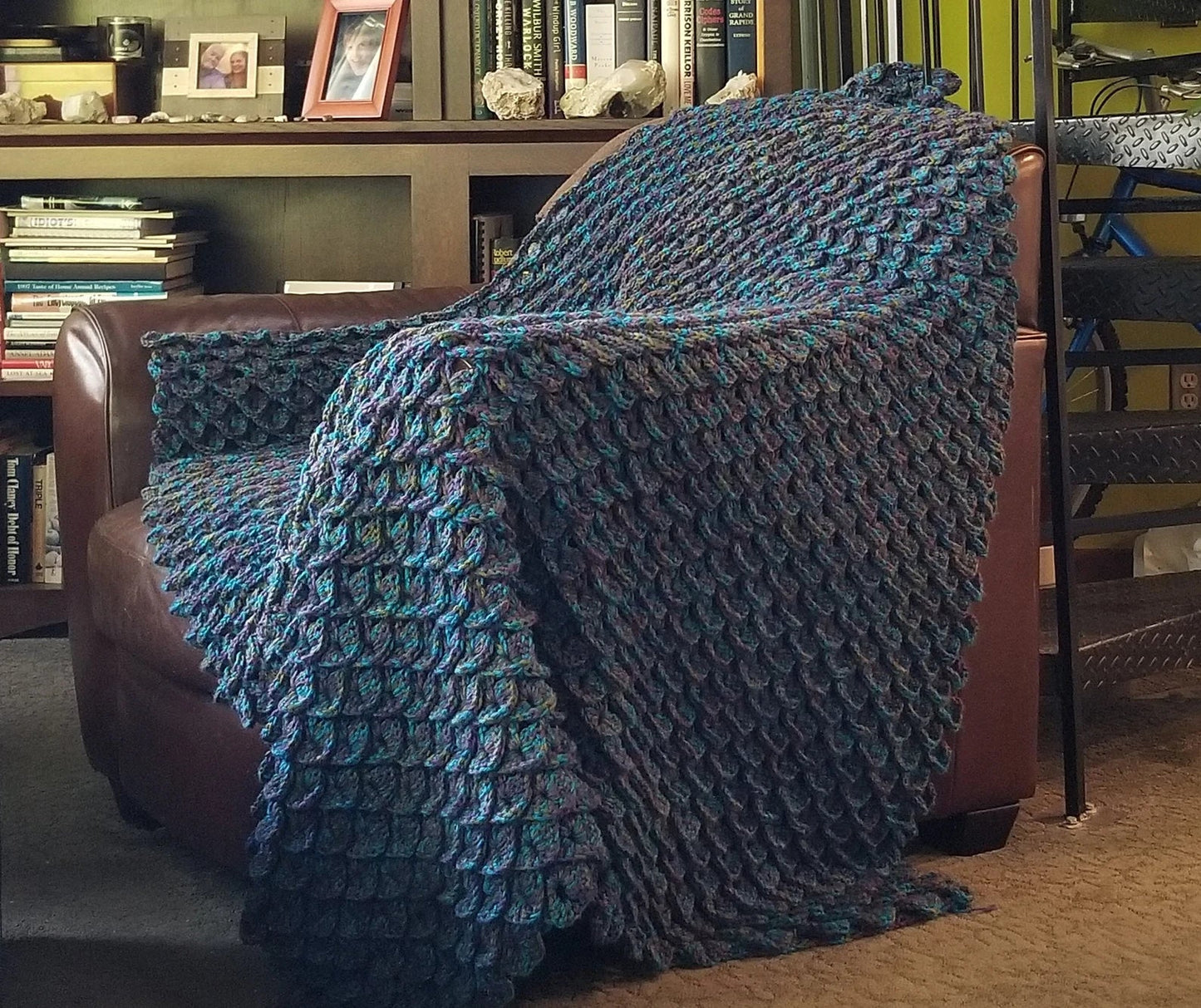 Mermaid Scales Crochet Blanket Pattern