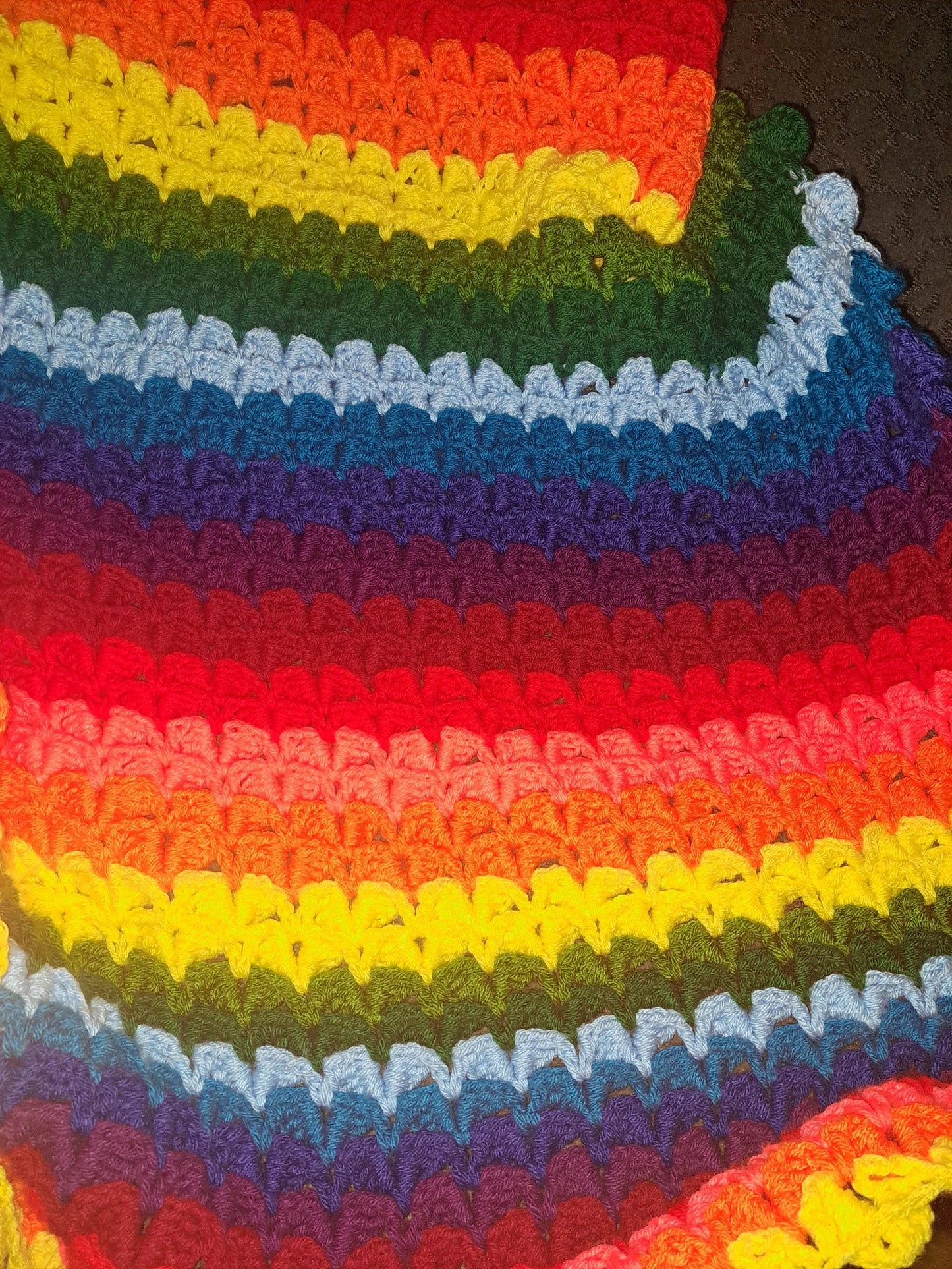 Mermaid Scales Crochet Blanket Pattern