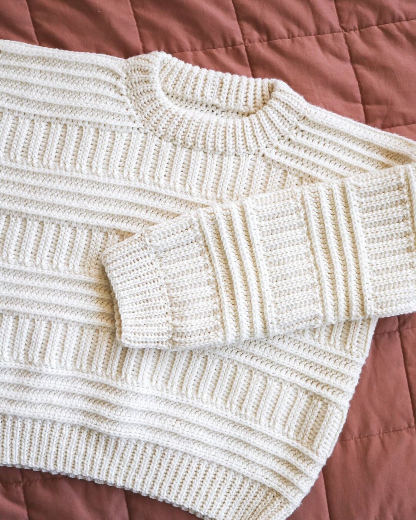 Obelilsk Pullover Crochet Pattern
