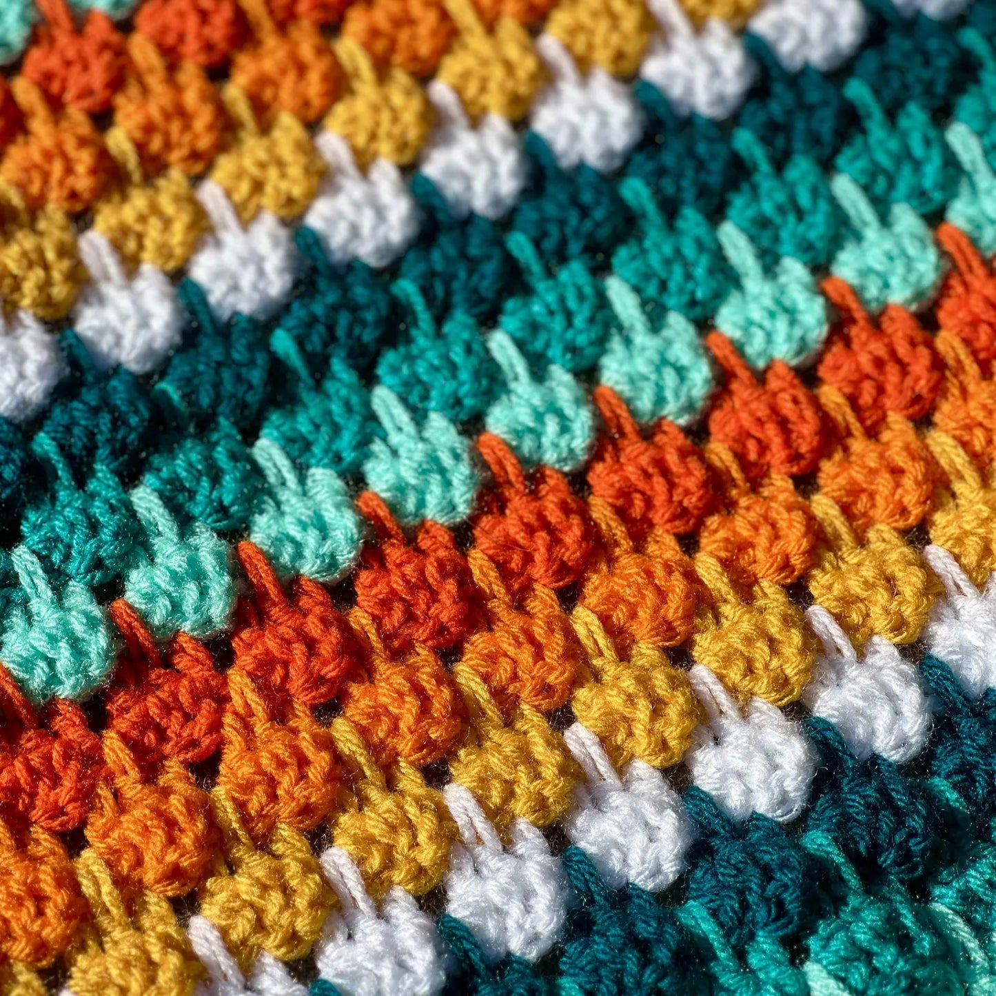 The Painted Desert Blanket Crochet Pattern