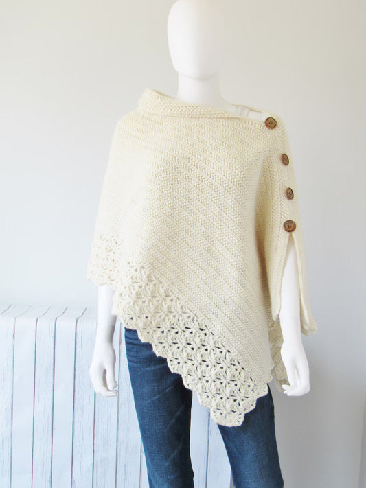 Uptown Poncho Crochet Pattern