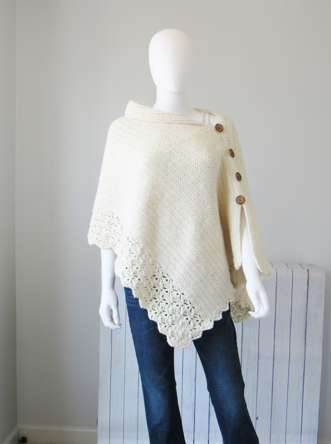 Uptown Poncho Crochet Pattern
