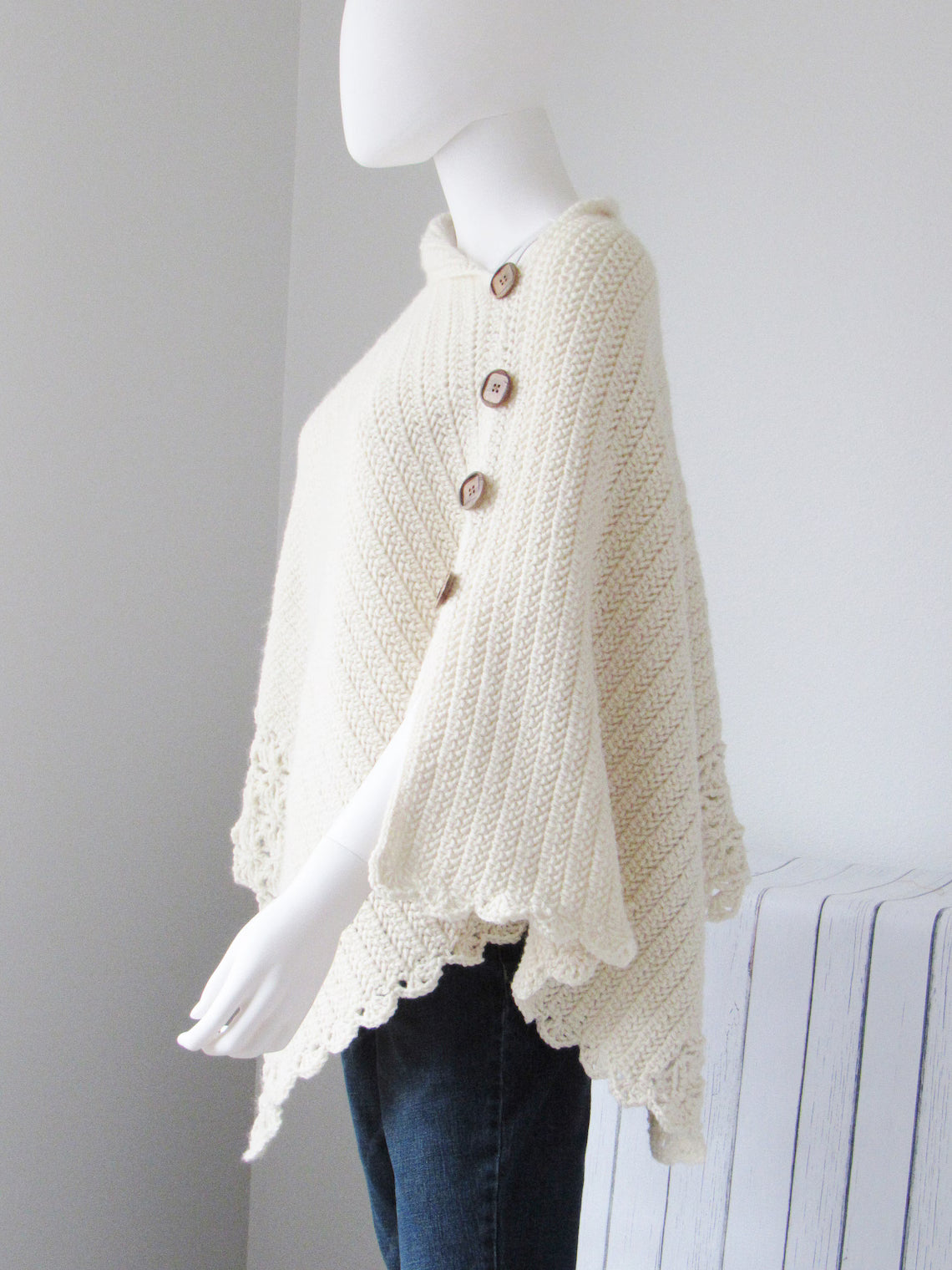 Uptown Poncho Crochet Pattern