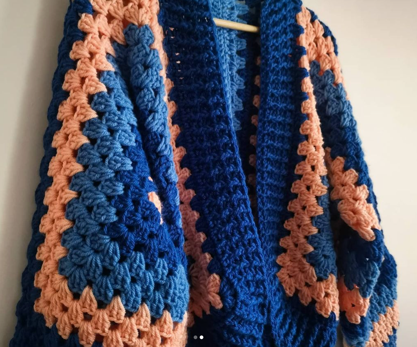 Crochet Granny Hexagon Cardigan Pattern