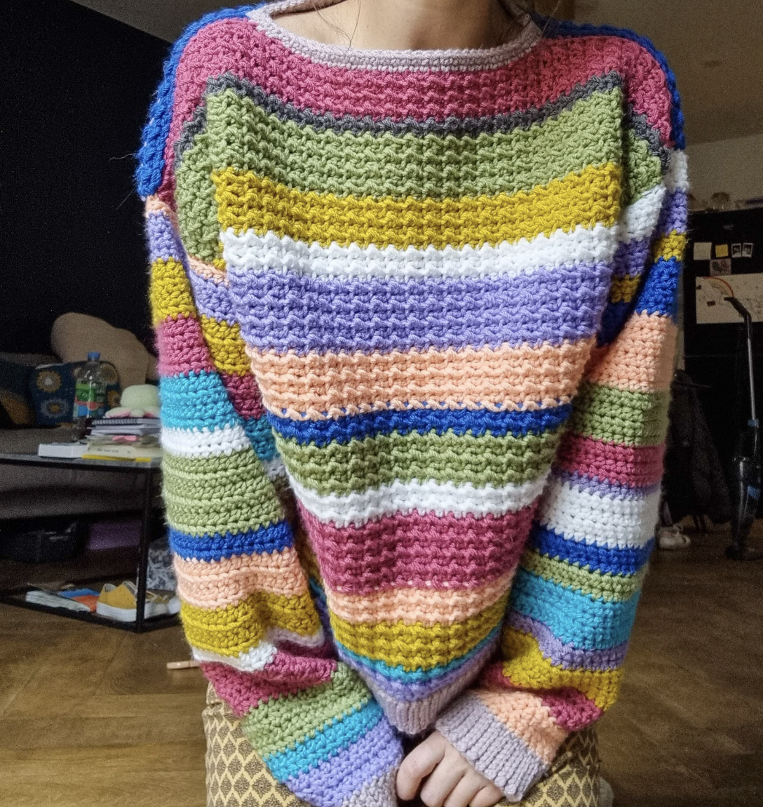 Crochet The Leftovers Jumper Pattern