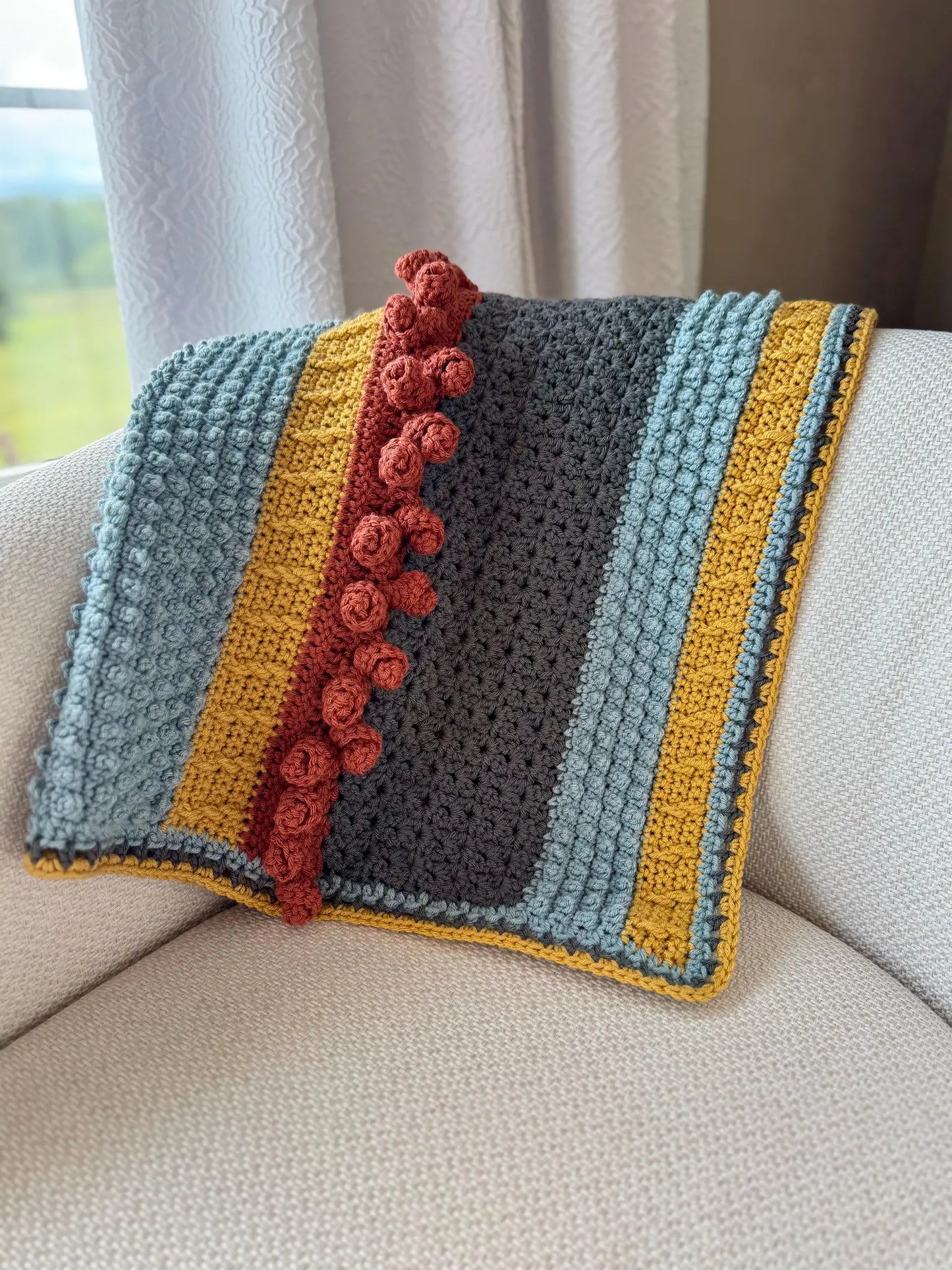 Sensory Blanket- Act Two Crochet Pattern