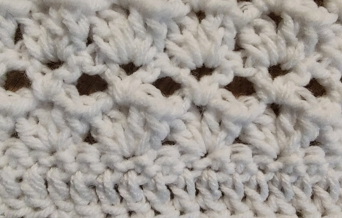 Serenity Lace Pocket Shawl Crochet Pattern