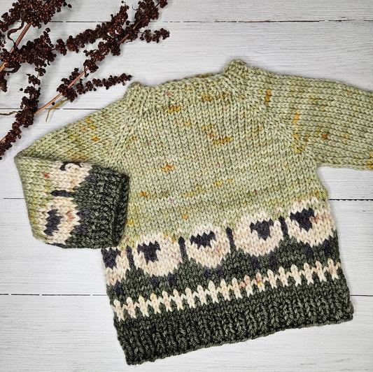 Sheepish Little Sweater knitting pattern