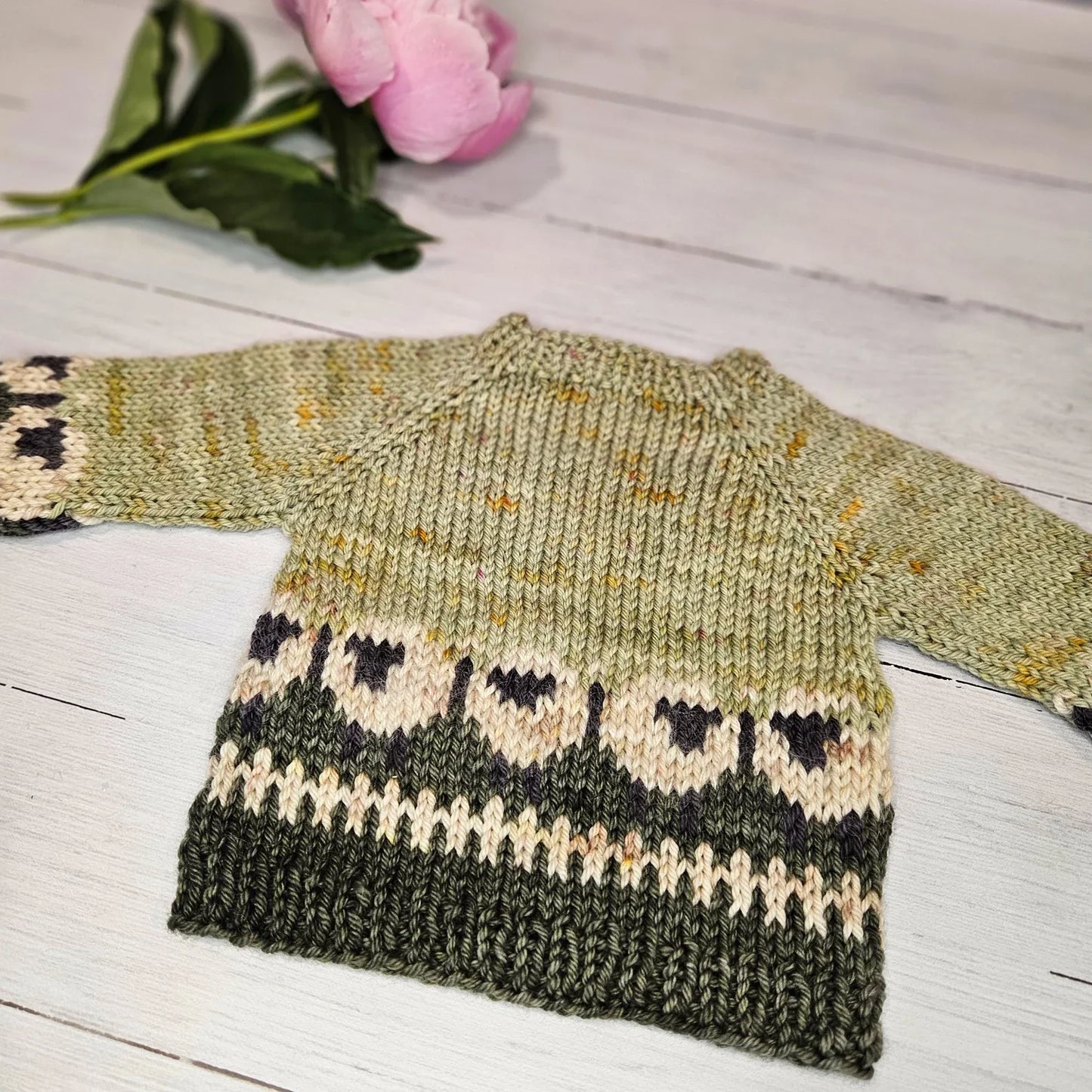 Sheepish Little Sweater knitting pattern